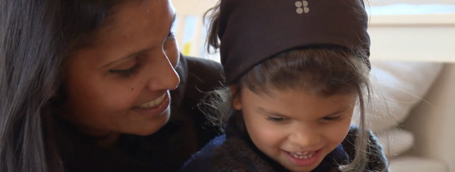 Taruna and Alya Reddy 