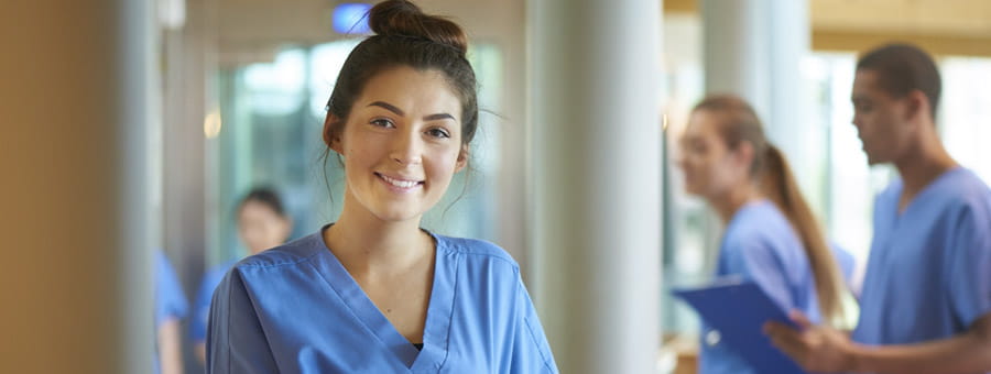 Gen Z medical staff.