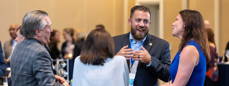 Members connect at a CHA conference.