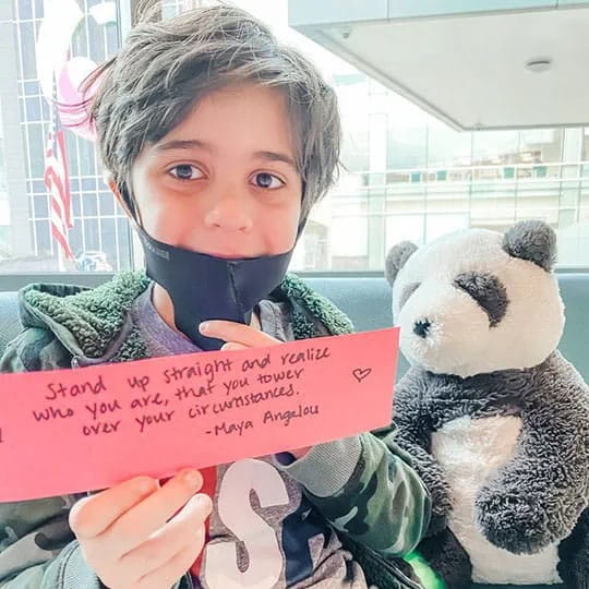 Atticus shares a message.