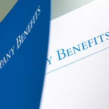 Company benefits handbook